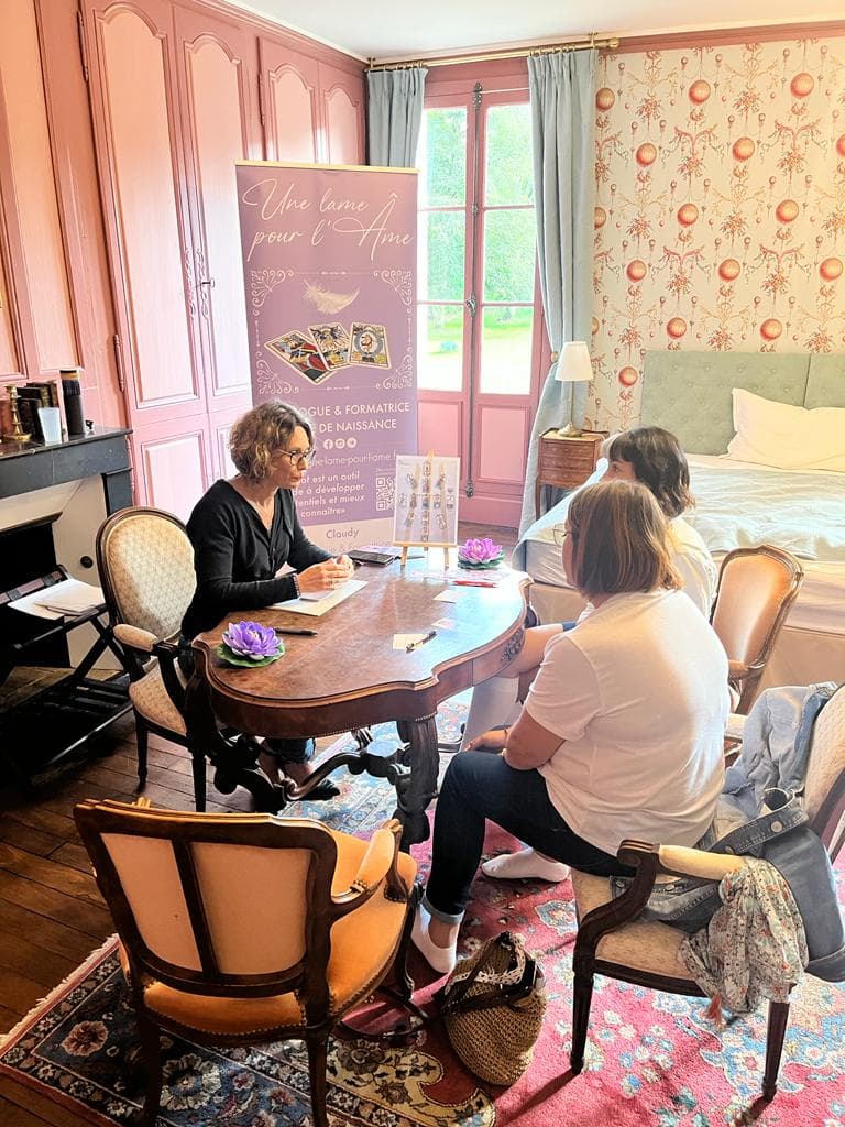 Séance de soin holistique